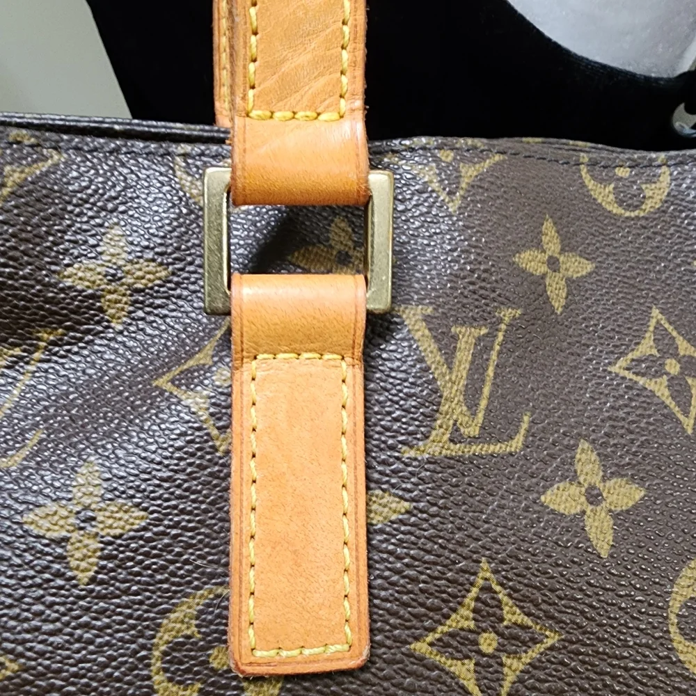 Louis Vuitton LV Monogram Cabas Piano Brown Tote Bag